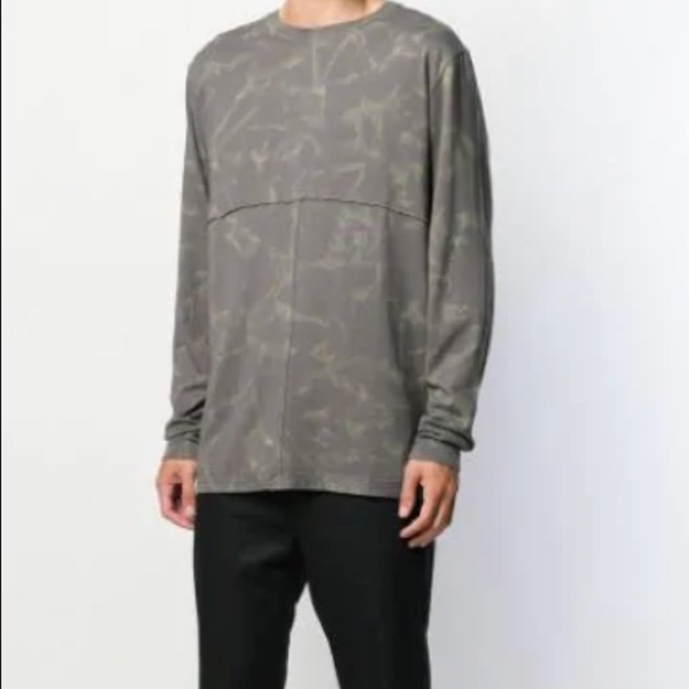 Eckhaus Latta Lapped Long Sleeve T-Shirt